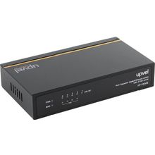 Коммутатор  UPVEL   UP-215SGE   5-port Gigabit Ethernet PoE+ Switch (4UTP 10 100Mbps PoE  +  1UTP  10 100Mbps)