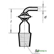 Адаптер с краном 14 23 (Кат. № 8134 632 441 513 050) Simax