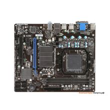 Мат. плата MSI 760GM-P23 (FX) &lt;SAM3, AMD 760G, 2*DDR3, PCI-E16x, SVGA, SATA RAID, GB Lan, mATX, Retail&gt;