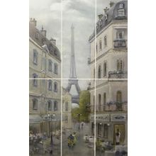 KERAMA MARAZZI VB A14 6x 7071 Панно Кантри Шик Париж 60х100х8