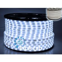 Rich LED RL-DL-2WHM-100-240-W Дюралайт, 100 м, молочный, белый, 220 В, пост свечение