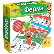 Настольная игра Ферма с интерактивной Морковкой, 3+