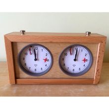 Часы шахматные механические Гарде Лайт в деревянном корпусе