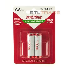 Аккумуляторы NiMh AA 1000mAh SmartBuy 2шт. в блистере