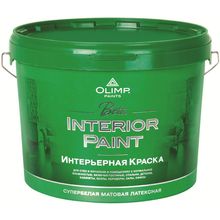 Олимп Beta Interior Paint 10 л супербелая до 30°С