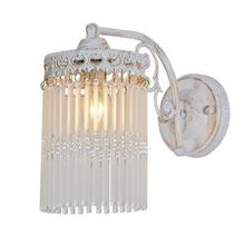 Бра декоративное TORRENTE бело-золотой прозрачный E14 1*60W 220V арт.A1678AP-1WG