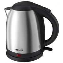 Электрочайник Philips HD 9306 02 черный, серебристый