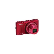 Фотоаппарат Nikon S9500 CoolPix Red*