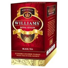 Чай черный Williams Royal Ceylon (25 пак)