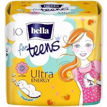 Bella for Teens Ultra Energy 10 прокладок в пачке