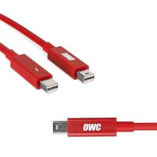 Кабель OWC Thunderbolt Cable 0,5м красный  CBLTB.5MRD