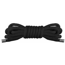Чёрная нейлоновая верёвка для бандажа Japanese Mini