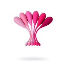 Eromantica Набор из 6 розовых вагинальных шариков Eromantica K-ROSE