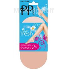 Pretty Polly Подследники Pretty Polly Silver Fresh Footsies (EL66)