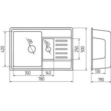 Мойка Orivel Quadro Plus 1.5D 151385