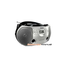 Аудиомагнитола Philips AZ 1046 CD-магнитола, мощность звука 2 Вт, поддержка MP3, тюнер AM, FM