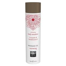 Массажное масло с ароматом кориандра с добавлением сандалового масла Shiatsu 100мл