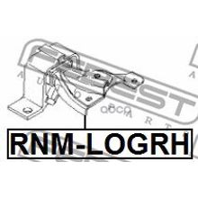 Подушка Двигателя | Зад Прав | Renault Logan 2005-2013 Febest арт. RNMLOGRH
