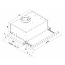 KRONA KAMILLA slim 600 INOX (2 мотора)