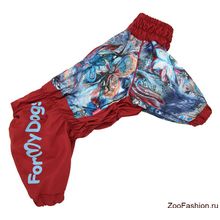 Дождевик для собак арт 306 девочка. (А1(30см) девочка)