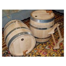 Оборудование для производства вина, коньяка, изготовления виски, рома, джина - дубовые бочки 25л