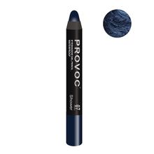 Водостойкие тени-карандаш #07 цвет Сапфировый с шиммером Provoc Eye Shadow Pencil Shower