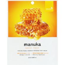 Маска для лица тканевая с экстрактом меда манука Bergamo Manuka Honey Mask Pack 5шт