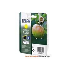 Картридж Epson Original T1294 (yellow) для SX420W BX305F  (C13T12944010)