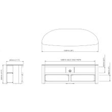 Тумба для ТВ AVF FS1500BURGW (Burghley)