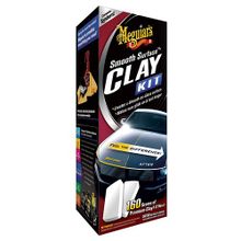 G1016 Очищающий набор с эффектом полироли Smooth Surface Clay Kit, Meguiars