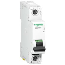 Выключатель автоматический  однополюсный C60H-DC 25А C 10кА | код. A9N61513 | Schneider Electric