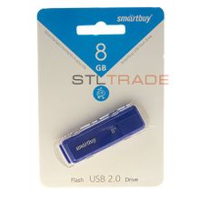 SB8GBDK-B, 8GB USB 2.0 Dock series, Blue, SmartBuy