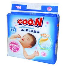 Подгузники Goon (Гун) NB (90 4) для новорожденных (0-5 кг)