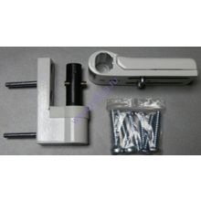 Петля для ПВХ дверей KT-S до 80 кг. (Белая RAL9016) 30 шт.