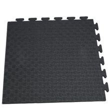 DFC Мат - пазл для фитнесса и тренажеров, 1 элемент черный