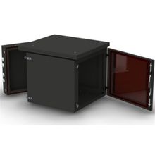 NT WALLBOX IP55 PLUS 12-66 B Шкаф 19" настенный, пылевлагозащищенный, чёрный,  12U  600*660,  дверь стекло-металл.