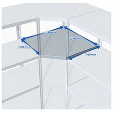 Угловая секция MS Standart 200 80x60 (4 полки)