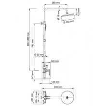 Душевая система Wasserkraft A16601 хром