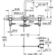 Смеситель Grohe Essence New для раковины, 20299001