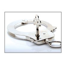 Pipedream Металлические наручники Metal Handcuffs с ключиками (серебристый)