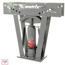Matrix Трубогиб гидравлический, 1 2-2", 12 т, в комплекте с башмаками Matrix