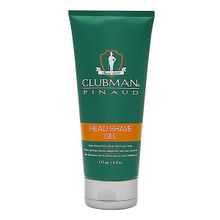 Увлажняющий гель для бритья Clubman Pinaud Head Shave Gel 177мл