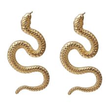 Длинные серьги "Змея" (арт. 81349-2)