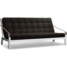 Смарт Диван прямой Локи черный сосна