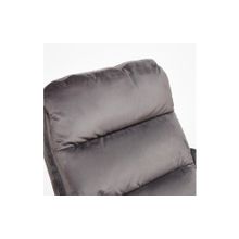 Tetchair Кресло ALFRED с банкеткой (mod. DM7574-1) , серый (28-grey)