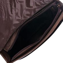 Мужская кожаная сумка 3231 02 коричневая