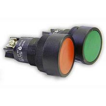 Кнопка XB2-EA135, пластм. осн., зеленая, НО+НЗ перек. контакт