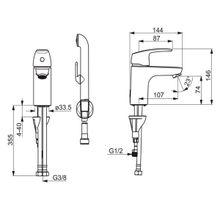 Oras Смеситель Safira 1012F для раковины