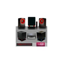 NuForce S-1 W-1 Icon Dia Set 2.1 Black Red