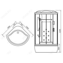 Edelform Душевая кабина Plano EF-1020T